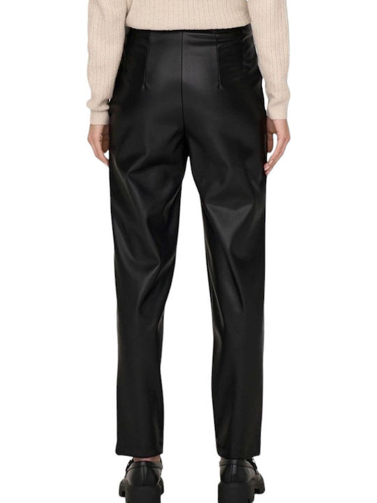Only Hw Damen Stoff Hose Schwarz