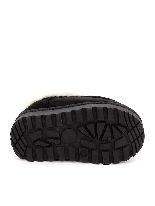 Kinder-Schneestiefeletten Schwarz
