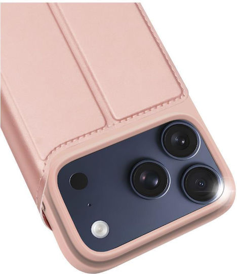 Dux Ducis Портмоне Кожа / Силикон Розов (iPhone 17 Pro Max)