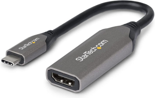 StarTech 112B-USBC-HDMI21 Конвертор UHF мъжки към HDMI женски Сив