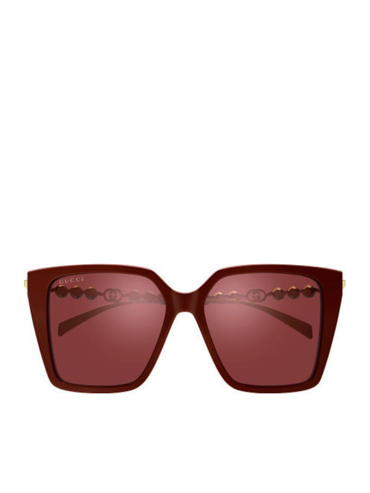 Gucci Γυαλιά Ηλίου με Mixed Σκελετό