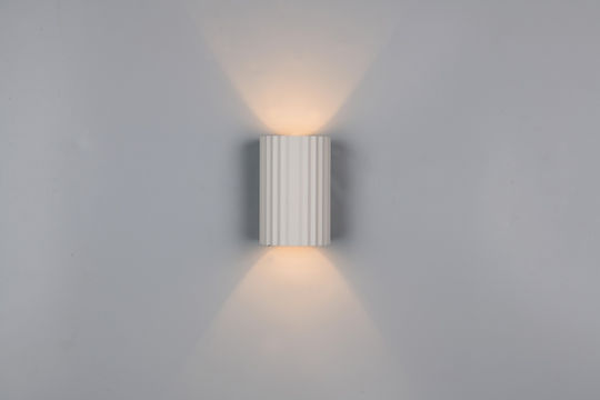 Trio Lighting Imaria Μοντέρνο Φωτιστικό Τοίχου με Ντουί G9 Γκρι 8x12εκ.