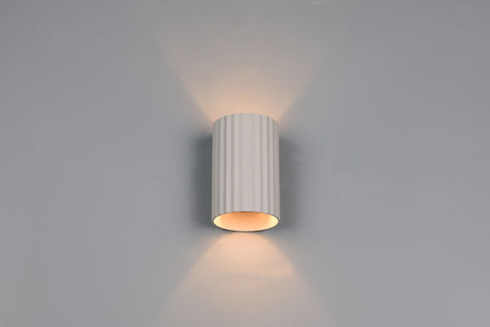 Trio Lighting Imaria Μοντέρνο Φωτιστικό Τοίχου με Ντουί G9 Γκρι 8x12εκ.