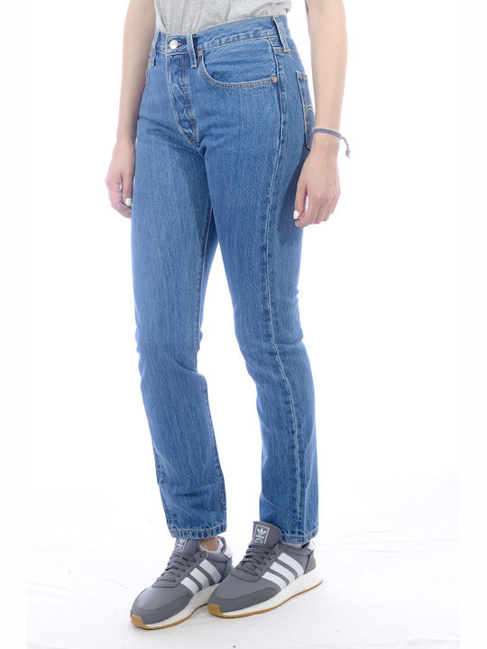 501 High Waist Women's Jean Trousers in Skinny Fit Rolling Dice