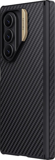 Nillkin Synthetic Fiber Pro Magnetic Back Cover Aramid Fiber / Silicone / Plastic Gold (Galaxy Z Fold7)