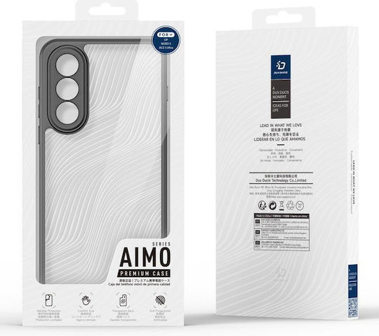 Dux Ducis Aimo Задна корица Силикон / Пластмаса Черен (OnePlus Nord 5)