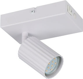 Trio Lighting Soka Single Spot with Socket GU10 in White Color