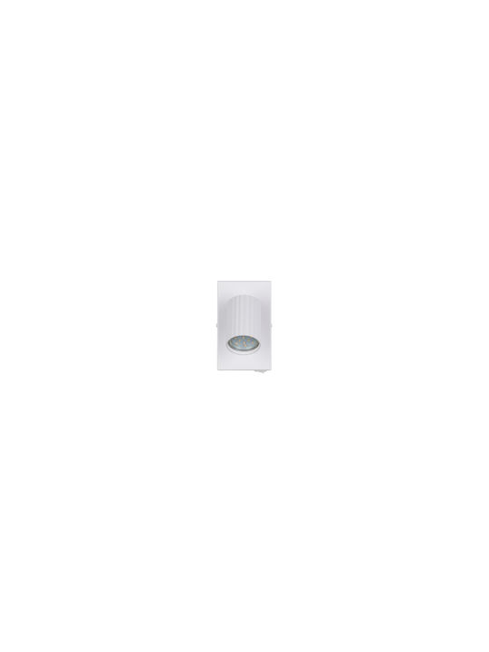 Trio Lighting Soka Single Spot with Socket GU10 in White Color