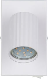 Trio Lighting Soka Single Spot with Socket GU10 in White Color