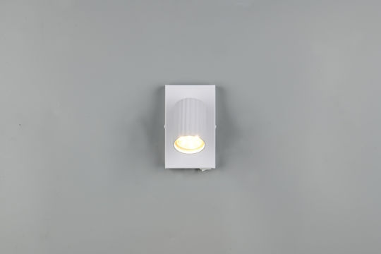 Trio Lighting Soka Single Spot with Socket GU10 in White Color