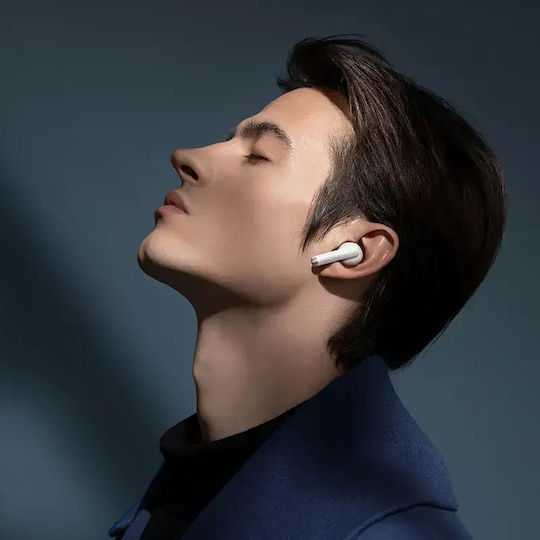 Hoco EQ24 In-ear Bluetooth Handsfree Ακουστικά με Θήκη Φόρτισης Χρυσά
