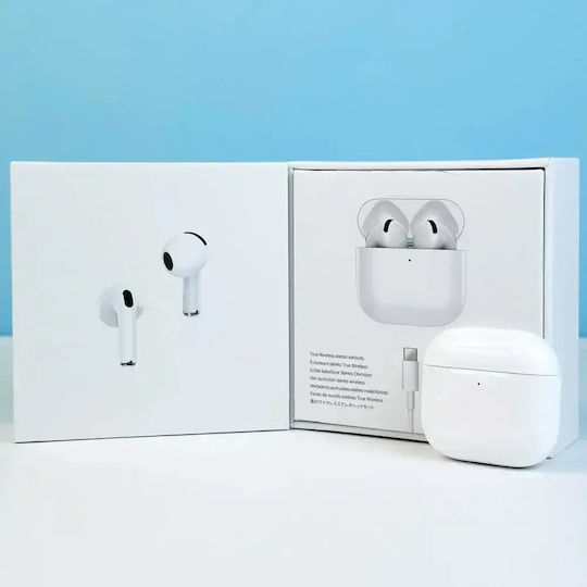Proda PD-BT660 Ohrstöpsel Bluetooth-Freisprecheinrichtung Kopfhörer mit Ladeetui Weiß