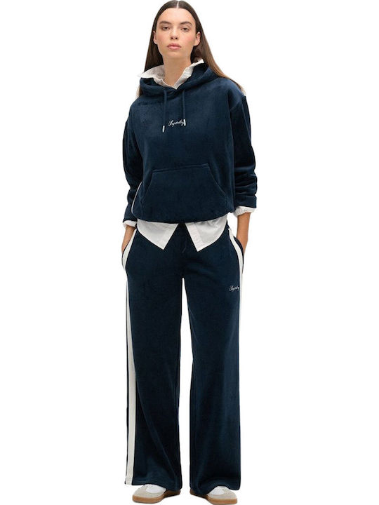 Women's Fabric Trousers Blue