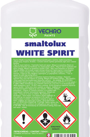 Vechro Smaltolux White Spirit Νέφτι Διάφανο 750ml