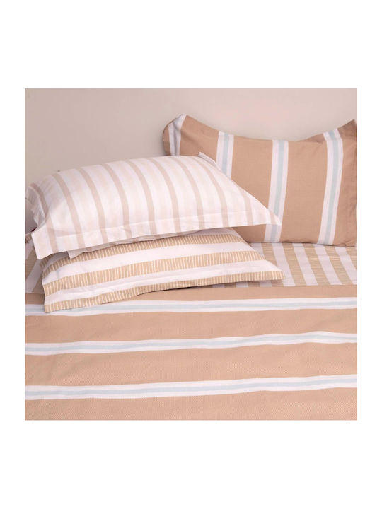 Anna Riska Sheet Double with Elastic 140x200+25cm. Mix & Match 101 101