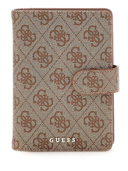 Guess Gift Box Passport Case+keyring Brown 0340000916