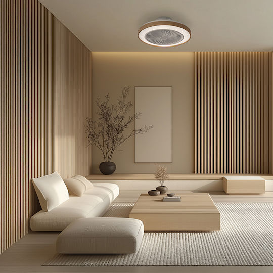 Life Libeccio 2 Ceiling Light 48.26cm with Light White