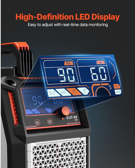 Vevor Плазмено Рязане Inverter 60Спецификация