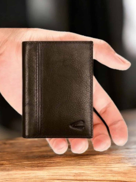 Pine Men's Wallet Travel with RFID Brown