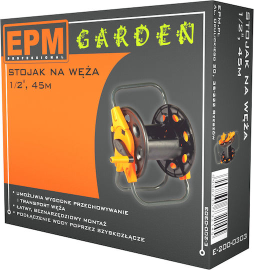 EPM Gartenschlauchboxen Für Schlauch Bis 45m Mit Aufwickelgriff