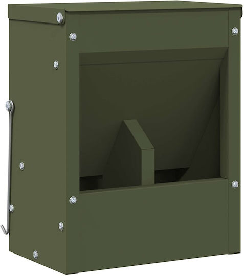 vidaXL Hamsterier Olive Futtermittel mit Kapazität 3kg 20x12.5x25cm.