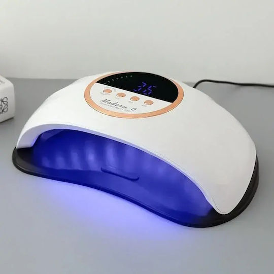 Modern 6 Nageltrockner UV / LED 150W Weiß