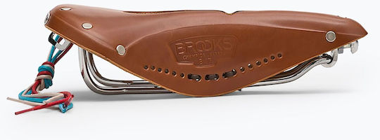 Brooks England Brown Bicycle Saddle Retro