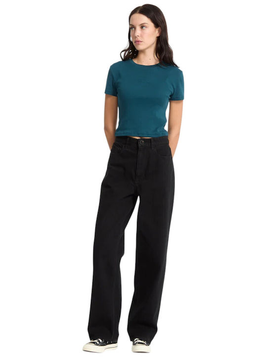Weellow Ii Women's Jean Trousers Black