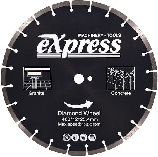 Express Κόφτης Δομικών Υλικών Βενζίνης Δίχρονος με Δίσκο Διαμέτρου 400mm 6.5hp/93.6cc