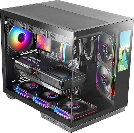 Mars Gaming MC-MIRAGE Midi Tower Κουτί Υπολογιστή Μαύρο