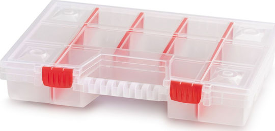 Prosperplast Tool Compartment Organiser 15 Slot Transparent 39x29x6.5cm