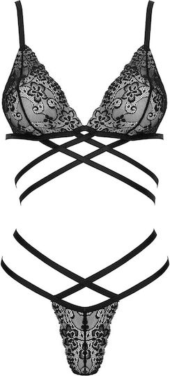 Set Lenjerie Sp Nozomi Negru