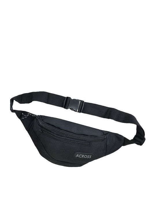 Herren Bum Bag Taille Schwarz