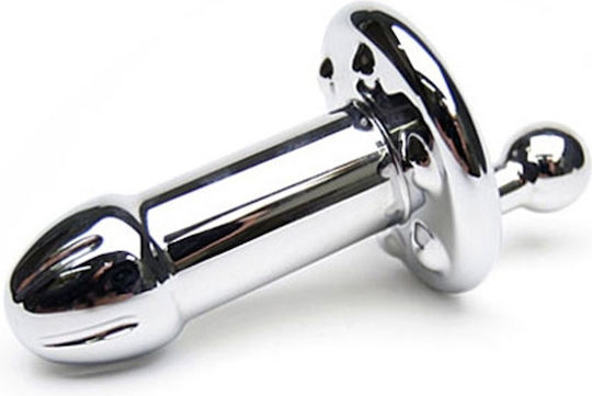 Black Label Realistisches Dildo Silber