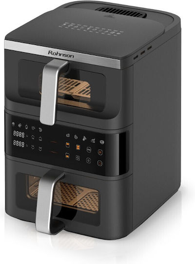 Rohnson Air Fryer with Double Detachable Bucket 10lt R-2892