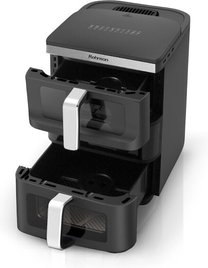 Rohnson Air Fryer with Double Detachable Bucket 10lt R-2892