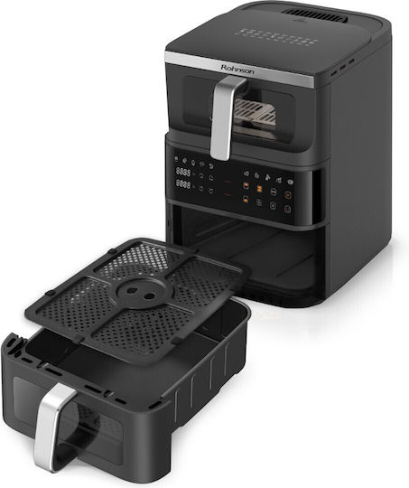 Rohnson Air Fryer with Double Detachable Bucket 10lt R-2892