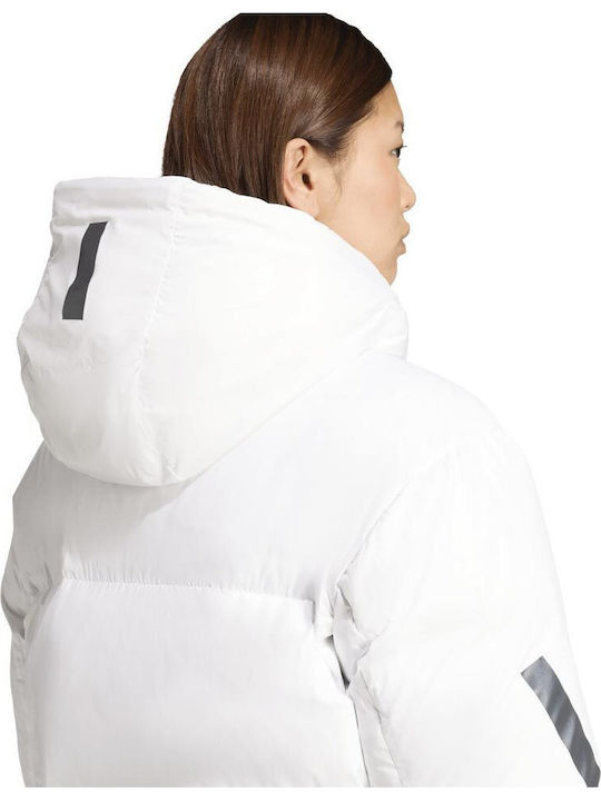 Z.n.e Jachetă de femei Puffer Waterproof Alb