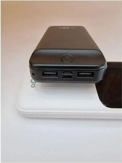 KLGO KP-72 Power Bank 10000mAh με 2 Θύρες USB-A Μαύρο