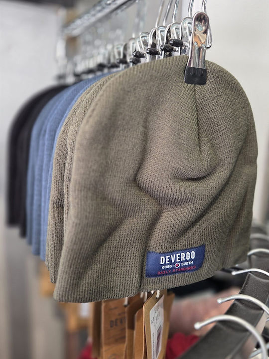 Beanie Männer Beanie Gestrickt in Grün Farbe