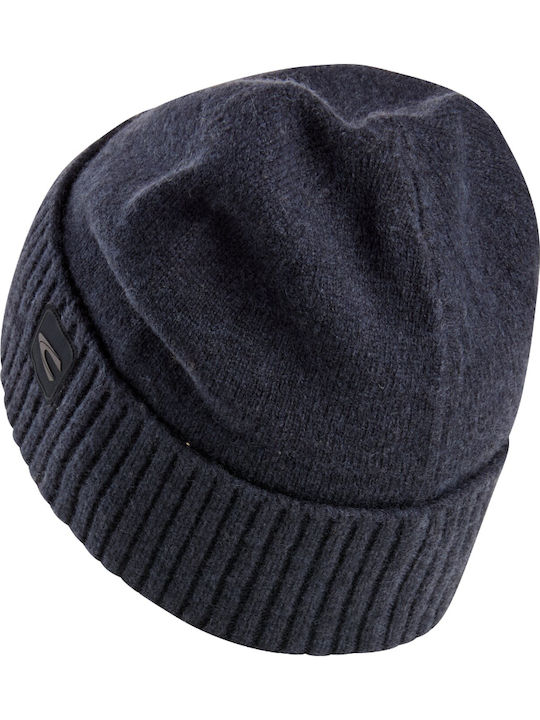 Beanie Beanie Knitted in Navy Blue color