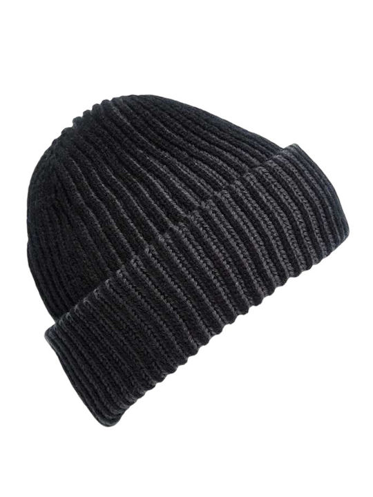 Full Beanie Ανδρικός Σκούφος Πλεκτός σε Γκρι χρώμα