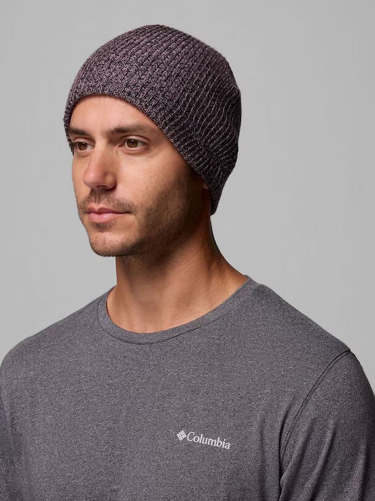 Beanie Unisex Beanie Knitted in Purple color