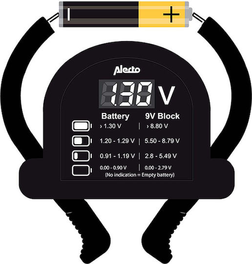 Alecto Btt2 Universal Digital Battery Tester