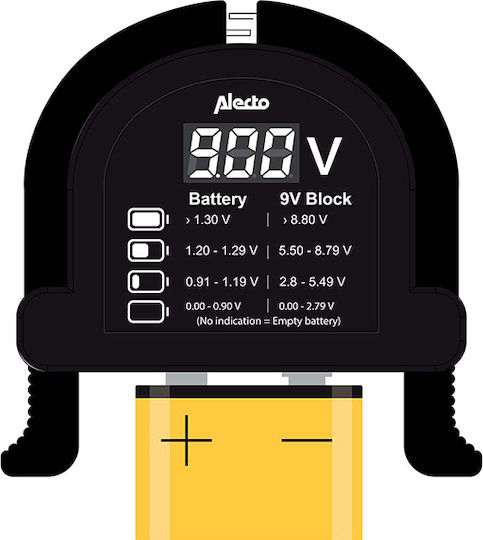Alecto Btt2 Universal Digital Battery Tester