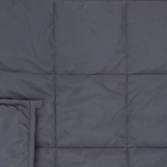 Sensly Κουβέρτα Βαρύτητας Fleece Μονή 150x200εκ. Γκρι