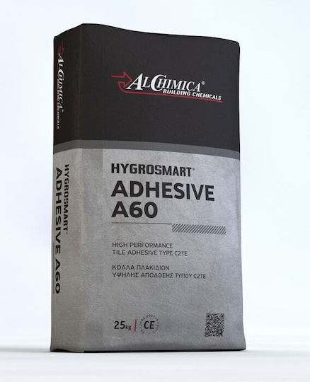 Alchimica Hygrosmart Adhesive A-60 Tile Adhesive White 25kg