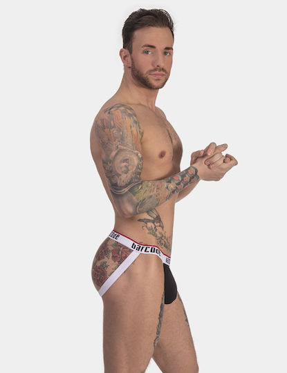 Barcode Berlin Ανδρικό Εσώρουχο Jockstrap Μαύρο