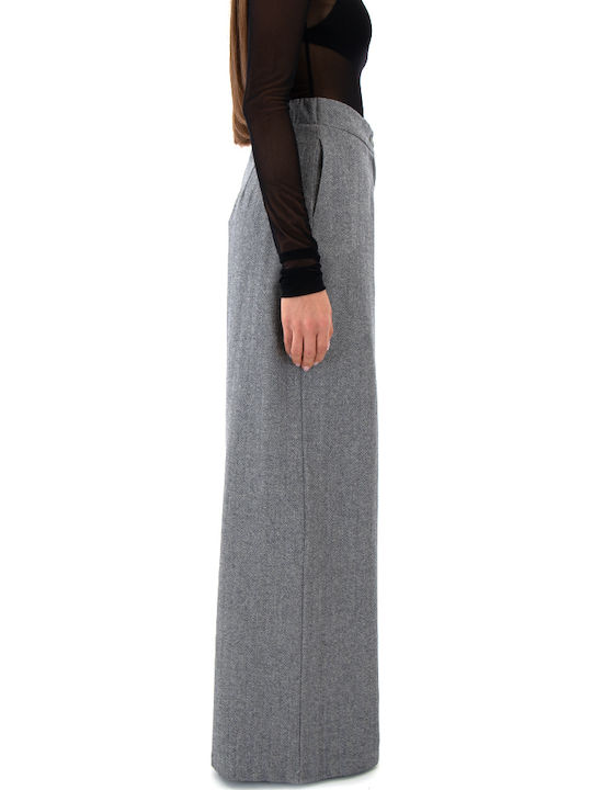 Damen Stoff Hose Gray
