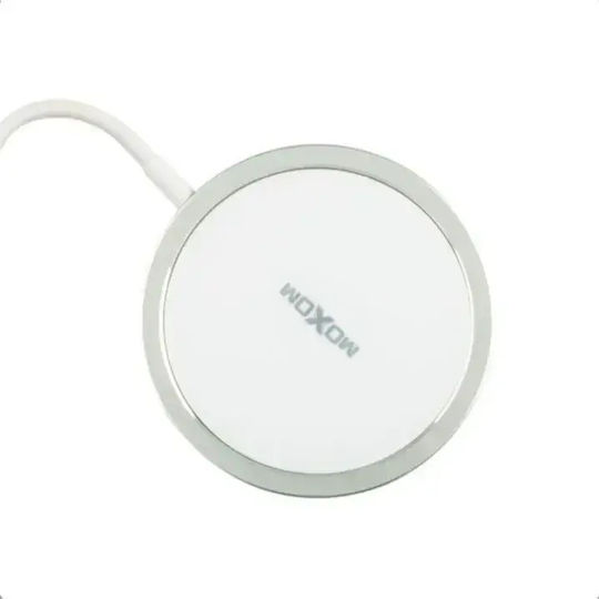 Moxom Wireless Charger (Qi Pad) 15W Whites (MX-HC61WL)